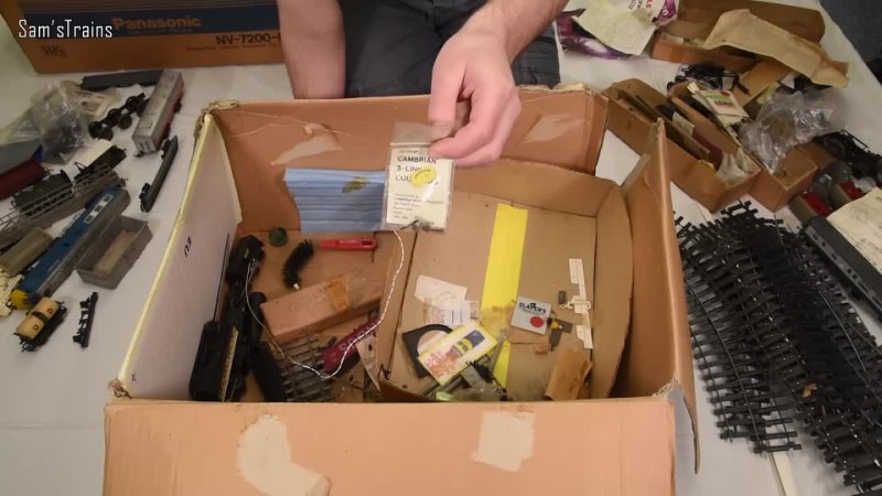 Unboxing Model Railway Attic Finds   Model Train Graveyard