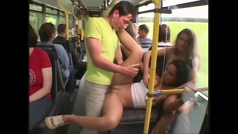 Laura Lion public fuck on a bus upscaled to 4k 