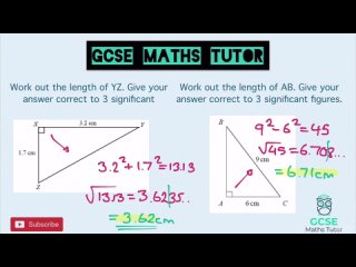 Pythagoras Theorem   GCSE Maths Tutor