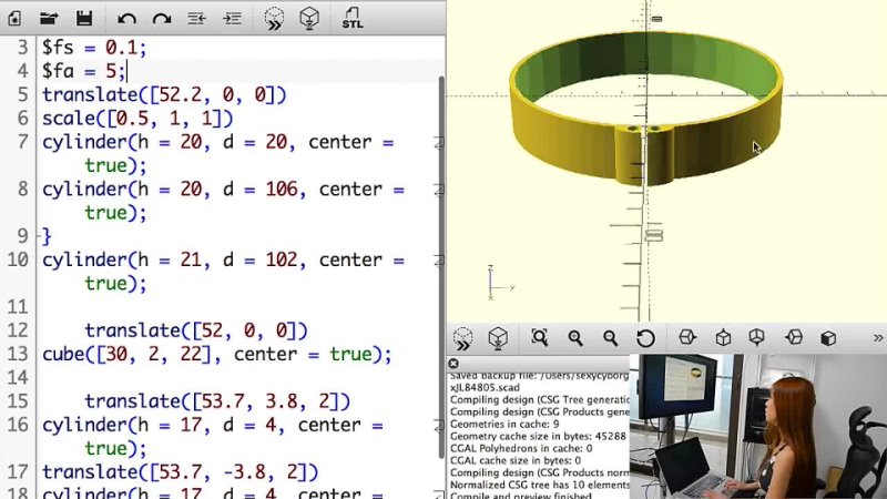 Naomi Wus DIY, 3 D Printed Choker for