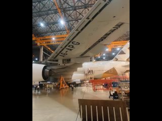 Реновация Airbus A380 Etihad
