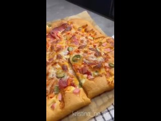 Пицца-пятиминутка, идеальный рецепт! 🍕