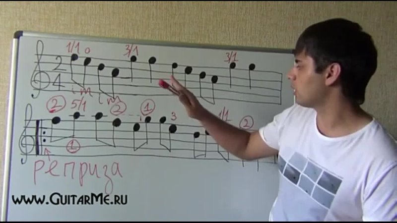 НОТНАЯ ГРАМОТА для гитаристов - Урок 12. ПЬЕСА №2. GuitarMe School | Александр Чуйко