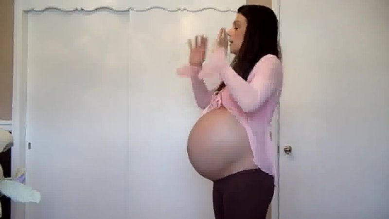 Very Pregnant Mother with Twins shows