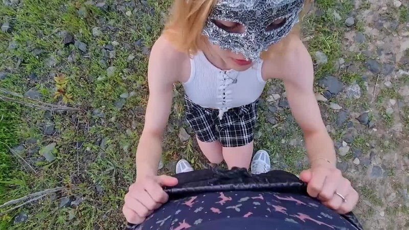 Teen Amateur German blonde gets fucked upskirt on public with random