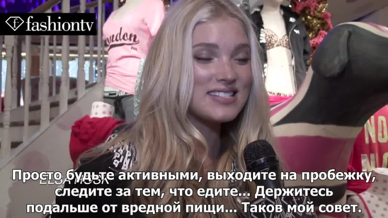 Victorias Secret Fashion Show 2014 2015: Elsa Hosk Face of PINK Interview, Fashion