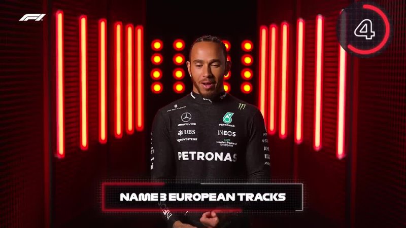 F1 Drivers Take On The Five Second Challenge. Part