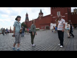 Gary и Vicki Jones в Москве. 4 июля 2014 года