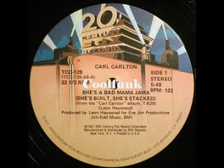 Carl Carlton - Shes A Bad Mama Jama (12 Inch 1981)