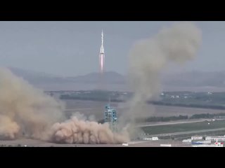 Chinas 21st launch in 2023. Shenzhou 16 crewed spacecraft launched by CZ2F