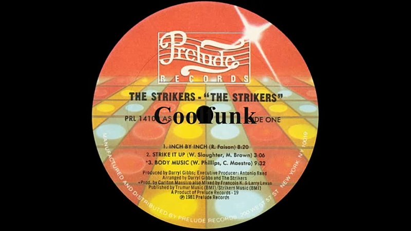 The Strikers Inch By Inch (12 Disco Funk