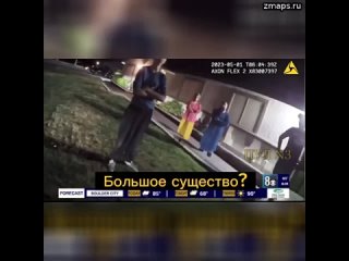 В Лас-Вегасе полицейский видеорегистратор записал падение НЛО, и тут же в Службу спасения позвонили