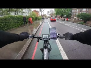 Sunday Morning Delivering Breakfast To Londoners On My E-Bike - I Hope These Hot Drinks Don't Spill! (с)London Eats