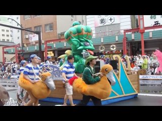 【サンバ4Kガンホーアミーゴス】浅草サンバカーニバル2015【Japanese Samba Dancers】