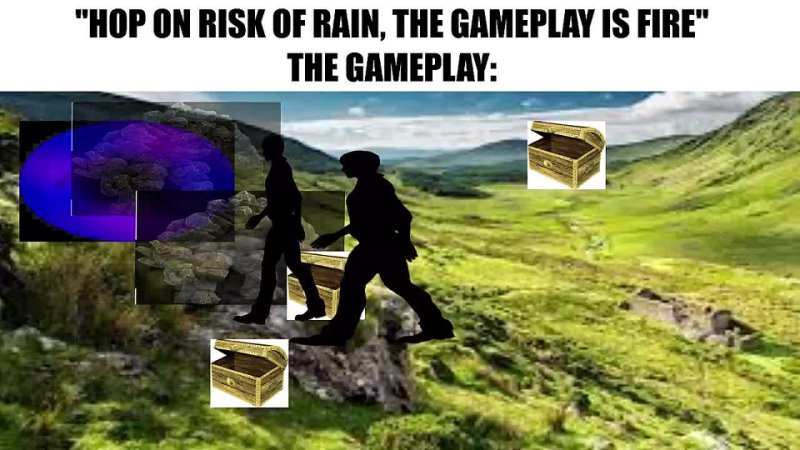 Risk of Rain Gameplay