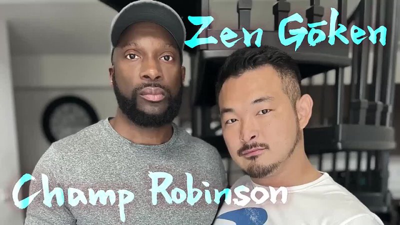 champ robinson breeds zen gken and make him cum hands