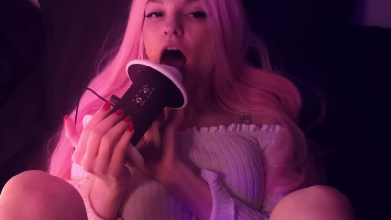 Soly ASMR, SOLYASMR asmr licking up try to sleep mouth sounds