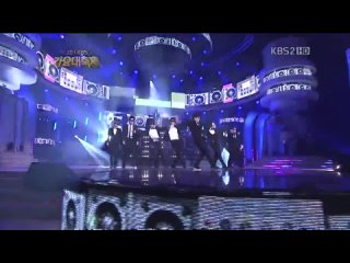 - 111230 Super Junior   INFINITE   4minute   fx   Shuffle Dance on 2011 KBS Music Festival