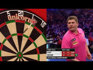 2015 World Championship - Round 1 - Part vs Brown