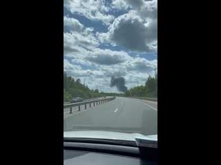 В Иванове произошел крупный пожар