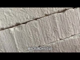 [My Crunchy Love] Пиленный Услада сухой и мокрый🍦//Sawn Uslada dry and wet// ASMR TAPPING// ASMR SOUNDS// ASMR CRUNCH