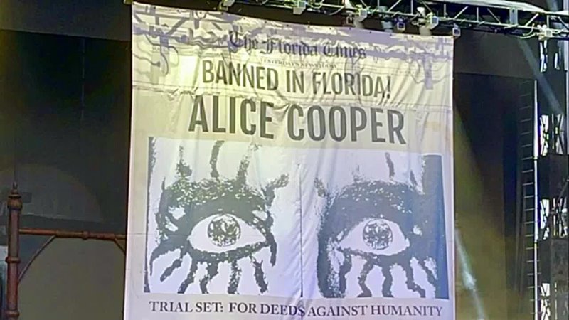 ALICE COOPER, , Full Concert, Welcome to Rockville, Daytona Beach, FL, USA MAY 20,