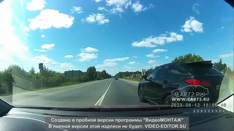 Конфликт с водителем Lexus