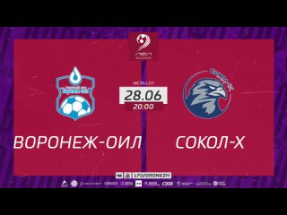 Воронеж-оил - Сокол-Х. Летний Чемпионат. 6 ТУР 28.06.2023