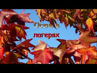 Бутырка 🍂🍁 Осень в лагерях.mp4