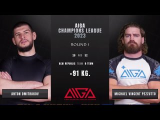 91 kg Anton Dmitrakov Acai republic vs Michael Vincent Pezzuto The B-Team