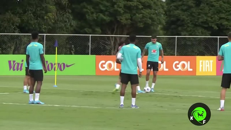 Full Training Session Selecao Brasileira