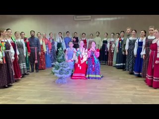 Студенты 1-4 курса Астраханского музыкального колледжа им. М.П. Мусоргского - В лесу родилась ёлочка (декабрь, 2020)