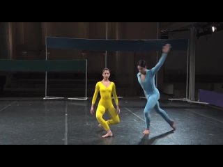 Балет “Схватка“ / Scramble. Merce Cunningham