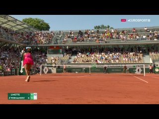 Roland Garros  Linette - Leylah Fernandez
