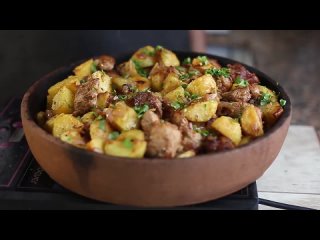 Оджахури  -  лучшее блюдо из картошки и мяса. ЭТО ВОСХИТИТЕЛЬНО! Potato with meat Оджахури