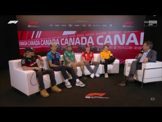F1 2023. Round 9. Canadian. Drivers Press Conference