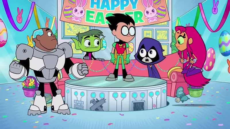Destroy the Easter Bunny Teen Titans Go Cartoon Network