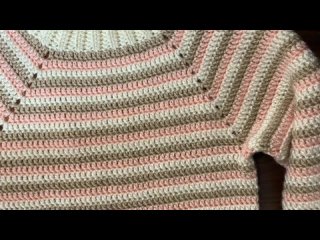 [VivCrochets] Crochet Striped Raglan Sweater Tutorial