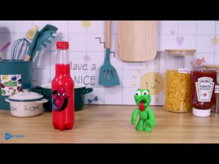 Pea Peas in A Red vs Blue Room 2   Funny Challenge - Pea Pea Cartoon