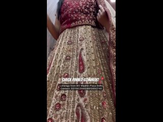 Kairy Pattern Bridal Lehenga Choli--Shopping in Chandni Chowk_shorts _ashortaday _lehenga _lehe(720P_60FPS).mp4