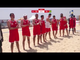 Тунис vs Того / Полуфинал. Beach Handball Global Tour. Мужчины /