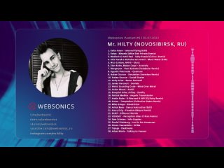 Websonics Podcast #5 - Mr. Hilty (Novosibirsk, RU) 01.07.2023