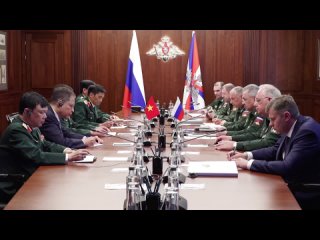 В Москве состоялись переговоры Министра обороны России и заместителя Министра обороны Вьетнама