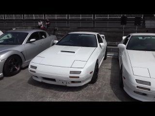 Four rotor RX-7 and six rotor Cosmo over 9000rpm! Rotary Meeting in Haruna