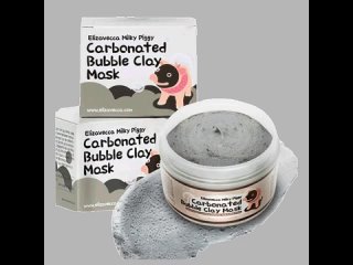 Очищающая глиняно-пузырьковая маска для лица ELIZAVECCA Carbonated Bubble Clay Mask(720P_HD).mp4 (720p).mp4