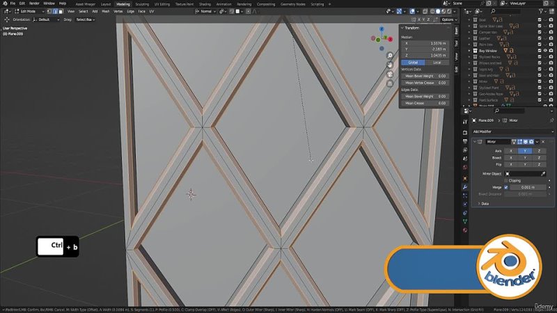 16-1. Lesson 53 - Bay Window Modeling