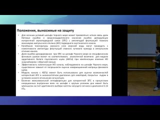 Ученый совет Физического направления ИО РАН 26.05.2023 Доклад А.В. Шатравина (ИО РАН)