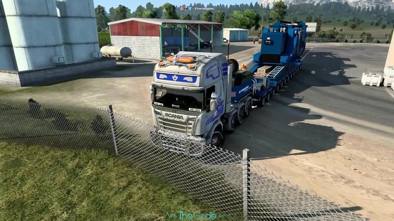 The Code Gaming BIGGEST MOST EPIC LOAD Transported by Road, Euro Truck Simulator 2, Logitech G29 Setup +