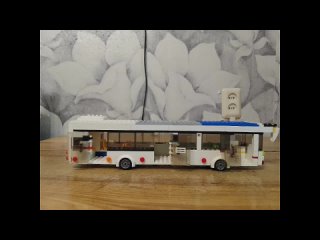 Lego самоделка автобус мАз