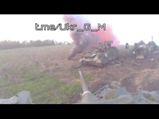 Видео боя под Ореховым на Запорожском направлении от первого лица ВСУ!